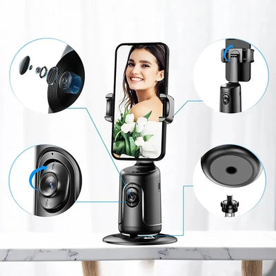 AI Auto Face Tracking Phone Holder