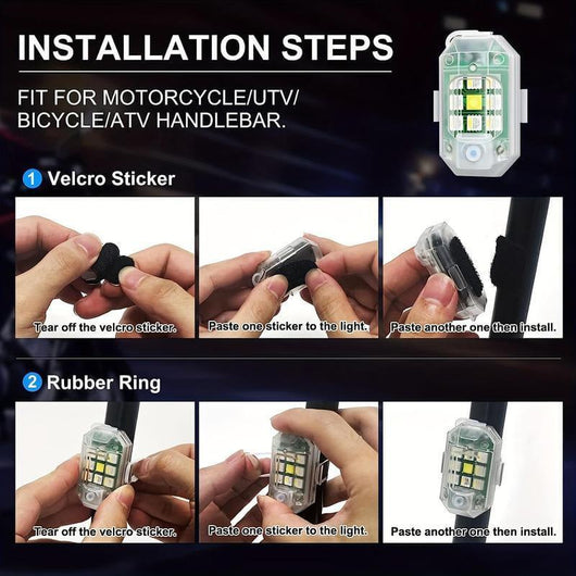High Brightness Wireless LED Strobe Light