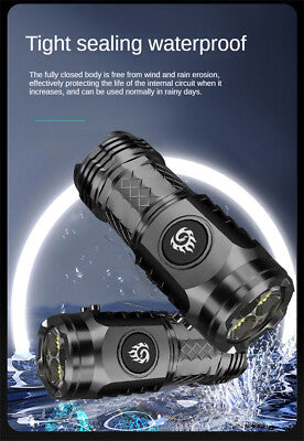 Three-eyed Monster Mini Flash Super Power Flashlight